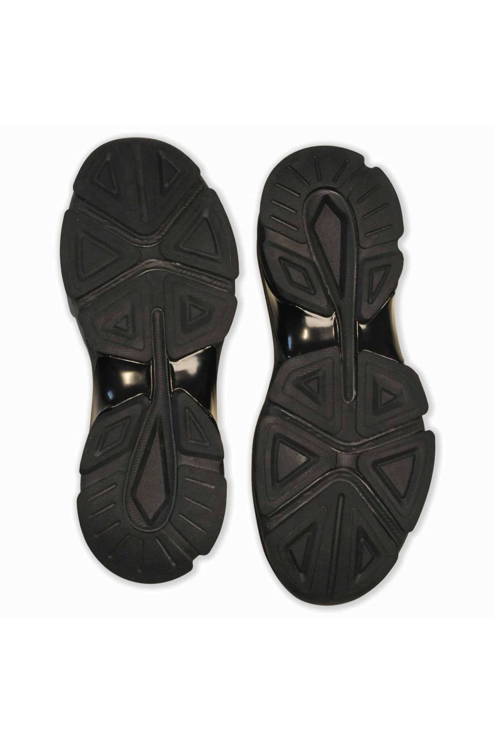 Tyga black EVA bulky outsole sneakers shoes