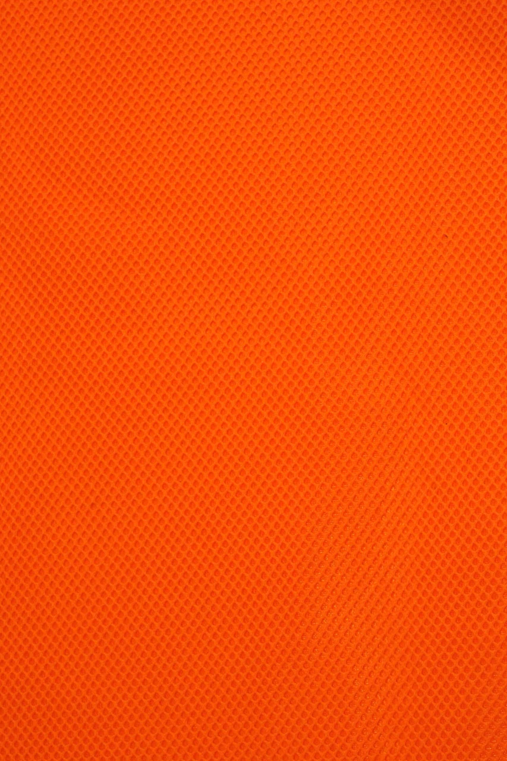 Orange Mesh Material sneakers shoes