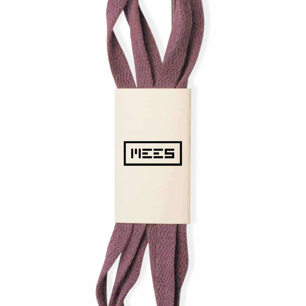 Purple flat shoelaces / sneakerlaces