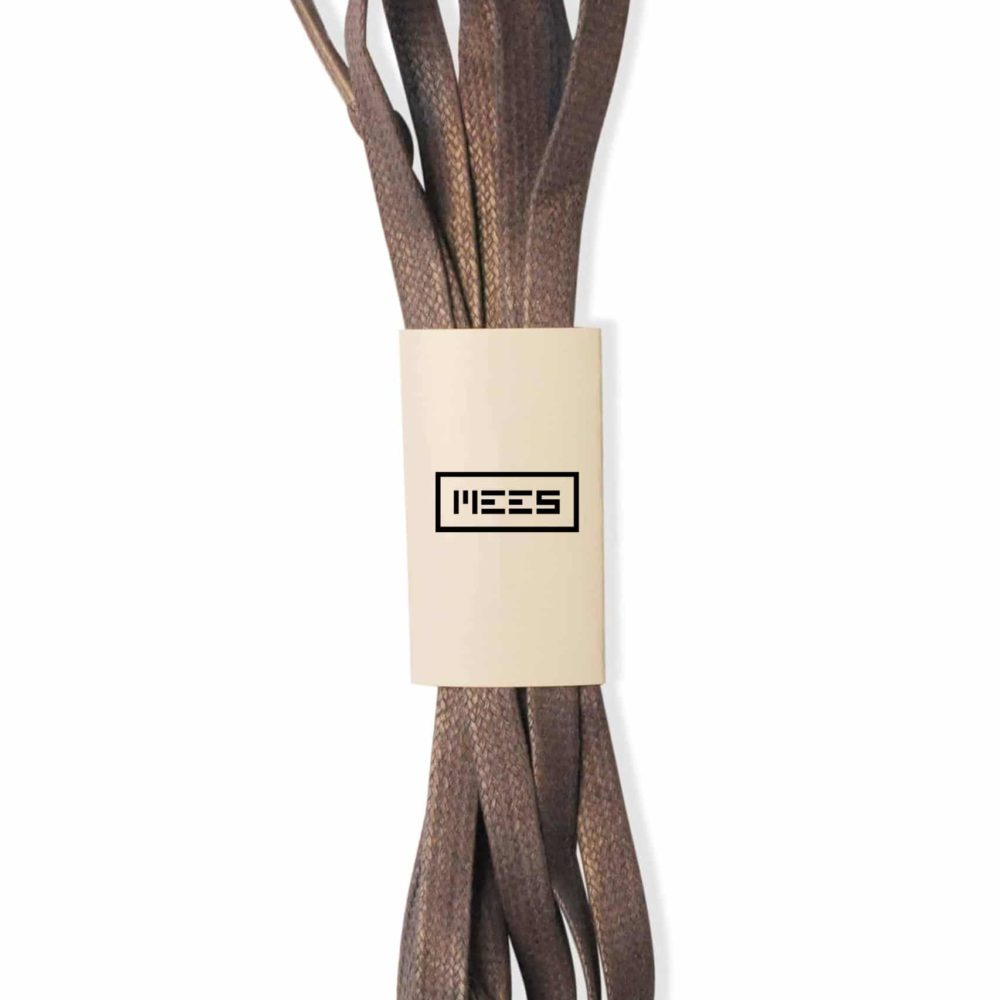 Grey flat shoelaces / sneakerlaces