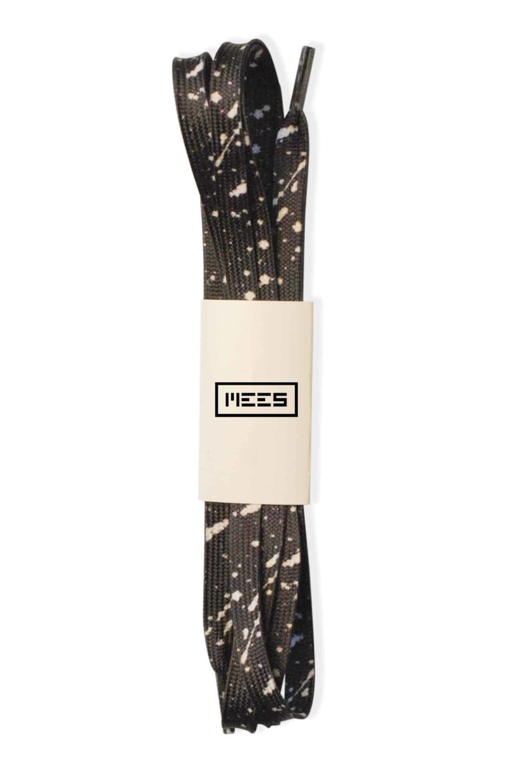 Speckled flat shoelaces / sneakerlaces