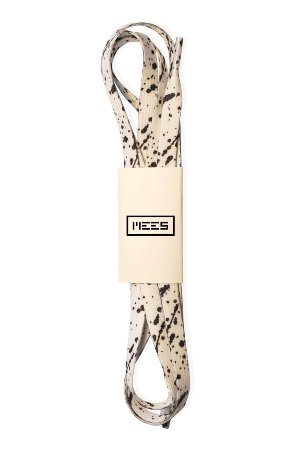 Speckled flat shoelaces / sneakerlaces