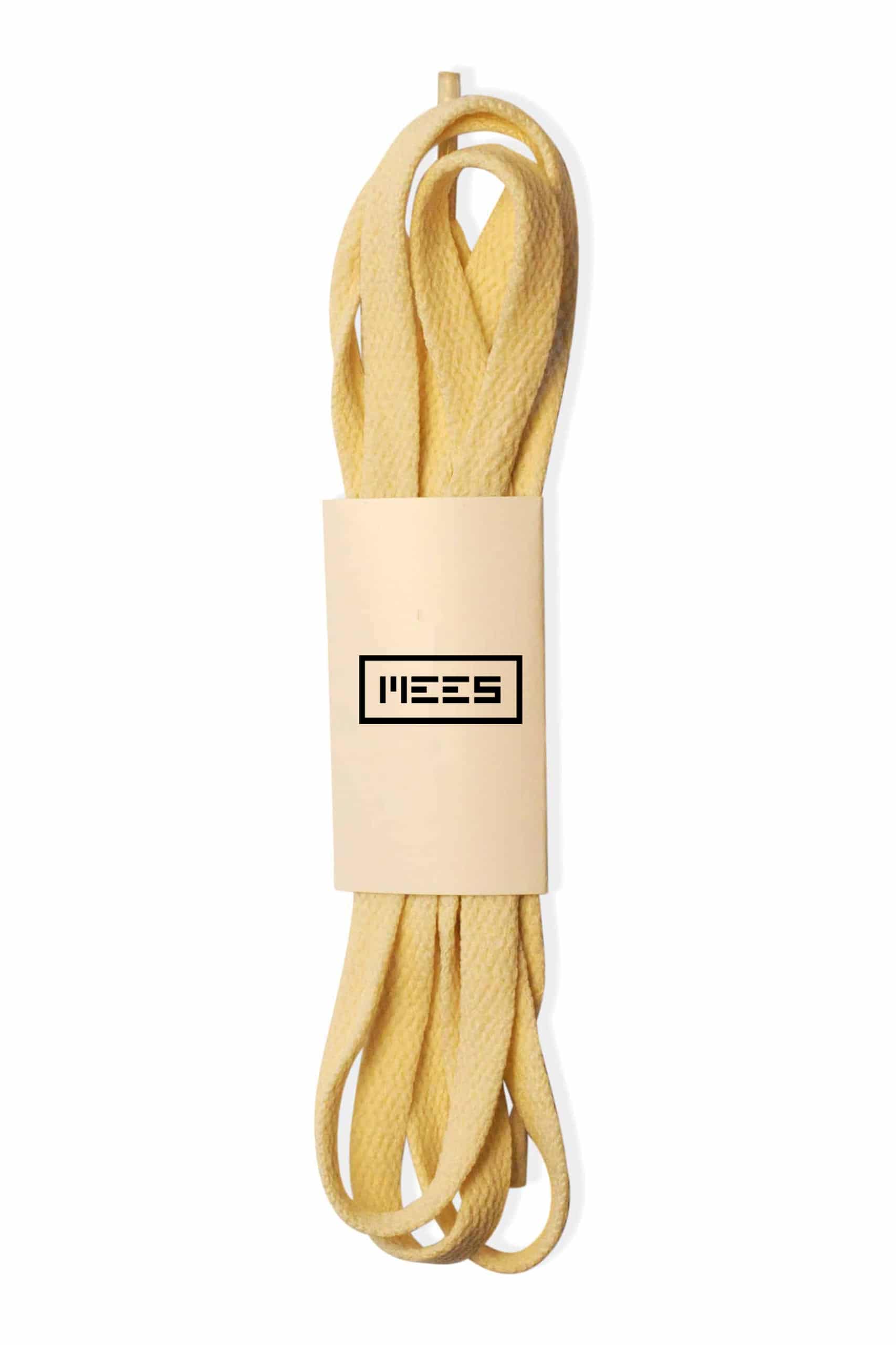 Beige flat shoelaces / sneakerlaces