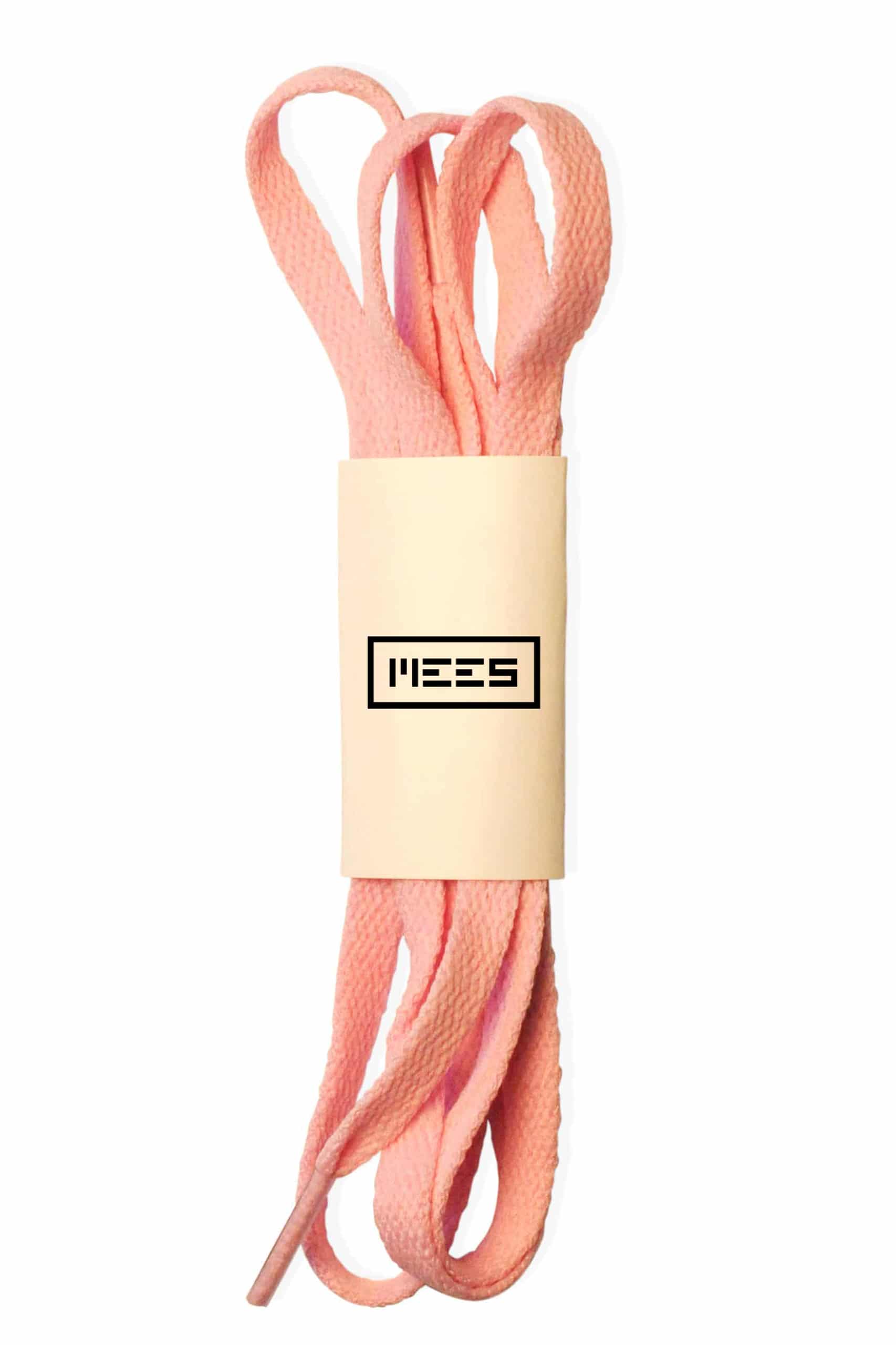 Pink flat shoelaces / sneakerlaces